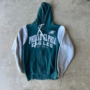 Nfl Philadelphia Eagle Y2k Zip up hoodie Mens size M Medium